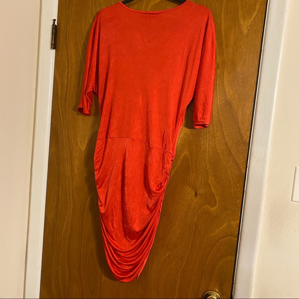 Fashion to Figure orange sexy dress size XL nwt - Picture 8 of 9